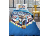 Set lenjerie pt adolescenti Ranforce "Paw PATROL Jet" , 160*220 cm, 3 piese